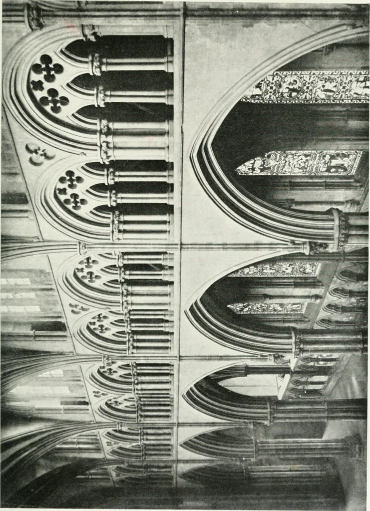 An illustration from Gothic architecture in France, England, and Italy, 1915, leaf 351
