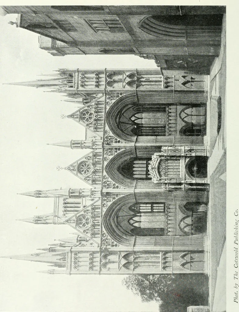 An illustration from Gothic architecture in France, England, and Italy, 1915, leaf 364