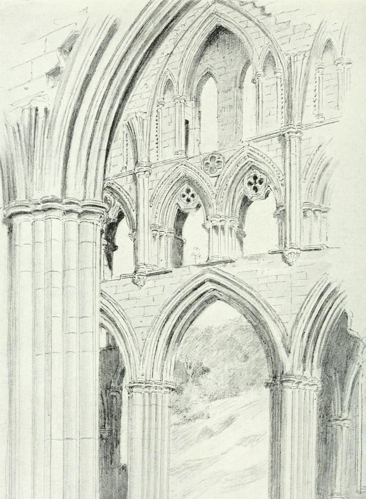 An illustration from Gothic architecture in France, England, and Italy, 1915, leaf 368