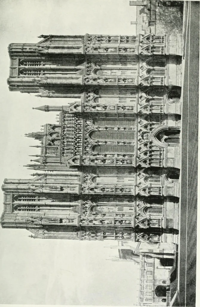 An illustration from Gothic architecture in France, England, and Italy, 1915, leaf 391