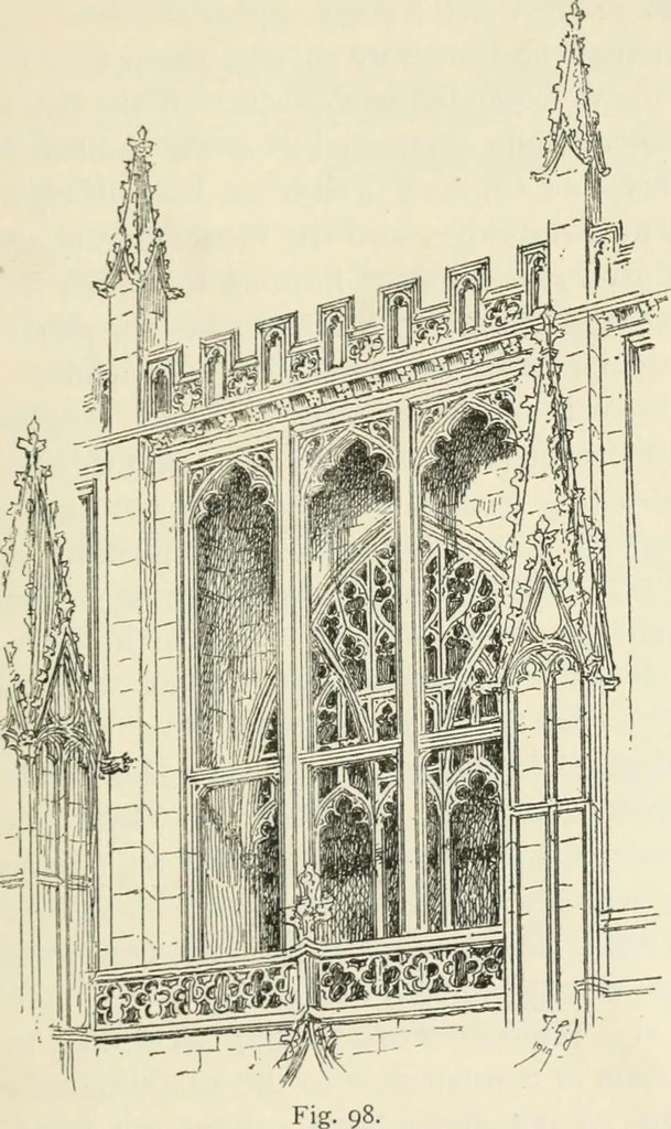 An illustration from Gothic architecture in France, England, and Italy, 1915, leaf 413