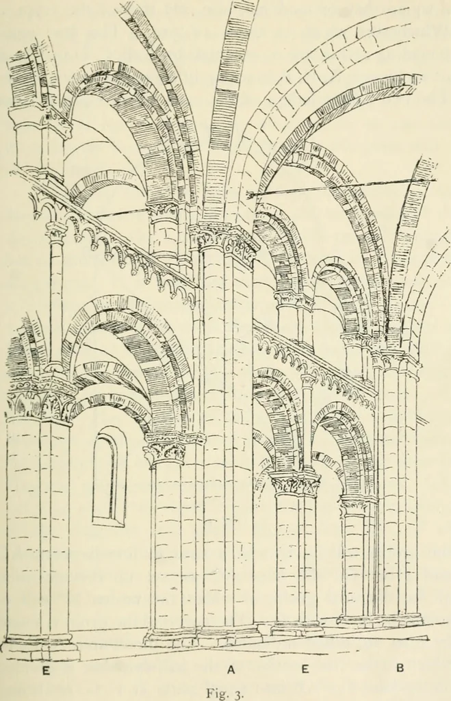 An illustration from Gothic architecture in France, England, and Italy, 1915, leaf 49