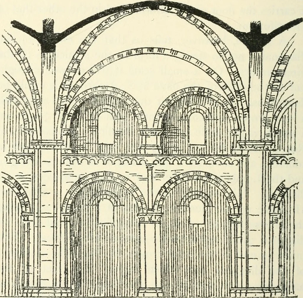 An illustration from Gothic architecture in France, England, and Italy, 1915, leaf 52
