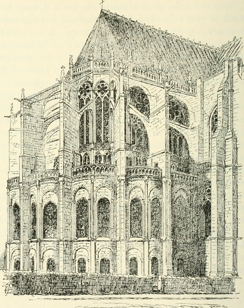 An illustration from Gothic architecture in France, England, and Italy, 1915, leaf 90