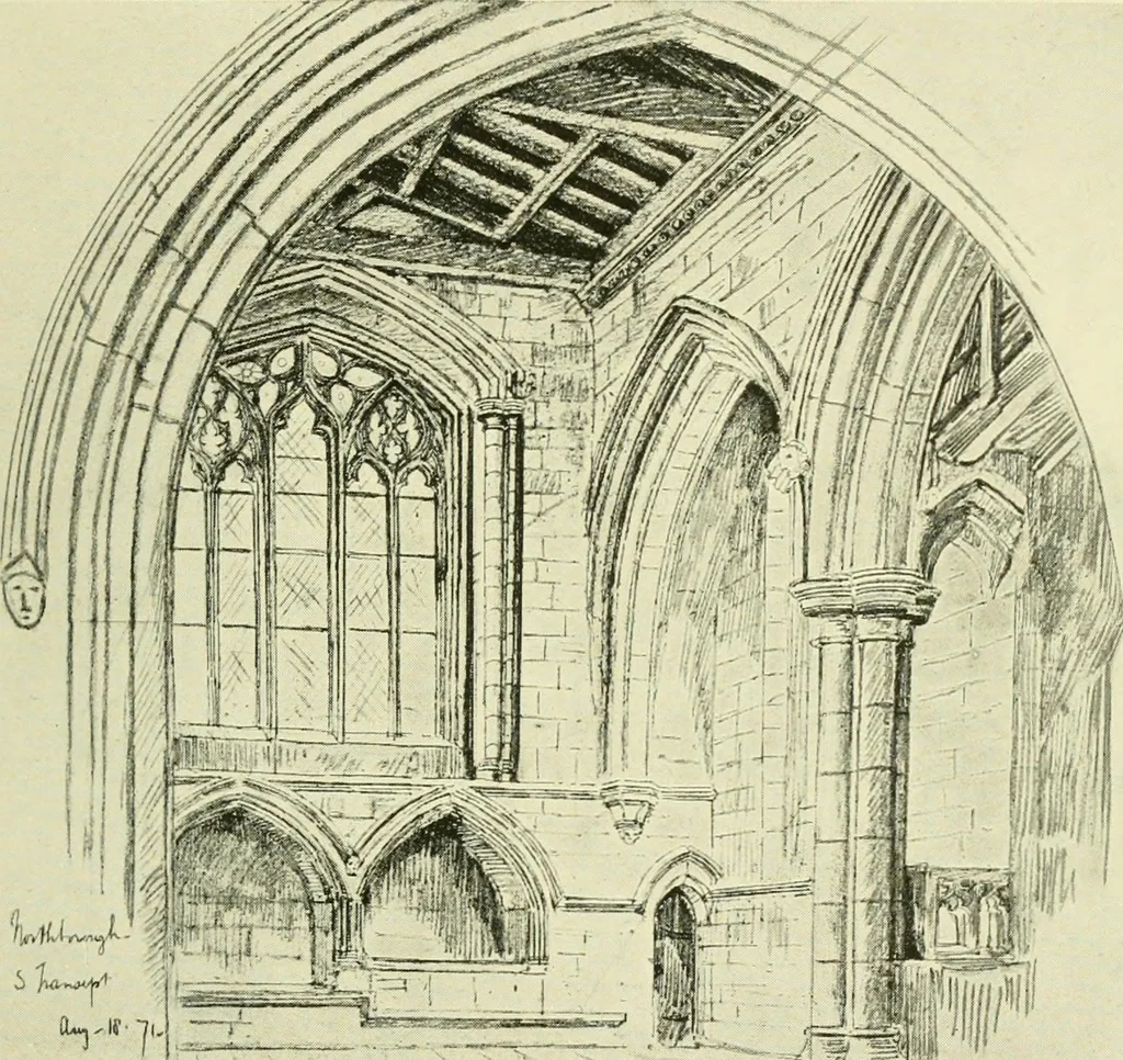 An illustration from Gothic architecture in France, England, and Italy, 1915, leaf 101