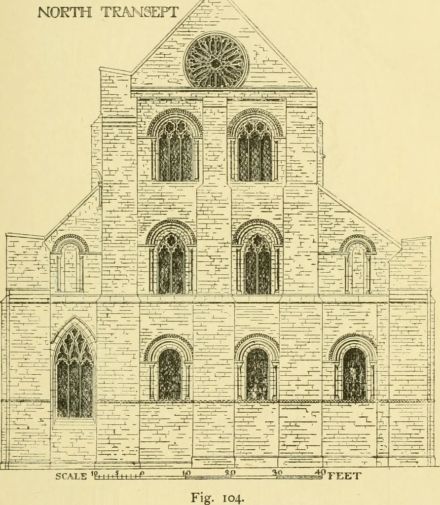 An illustration from Gothic architecture in France, England, and Italy, 1915, leaf 11