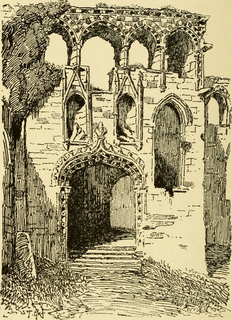 An illustration from Gothic architecture in France, England, and Italy, 1915, leaf 116