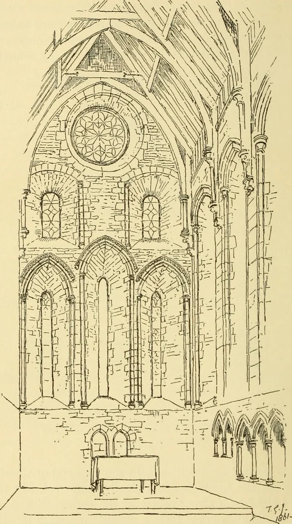 An illustration from Gothic architecture in France, England, and Italy, 1915, leaf 12