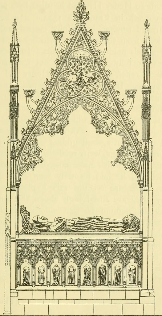 An illustration from Gothic architecture in France, England, and Italy, 1915, leaf 131