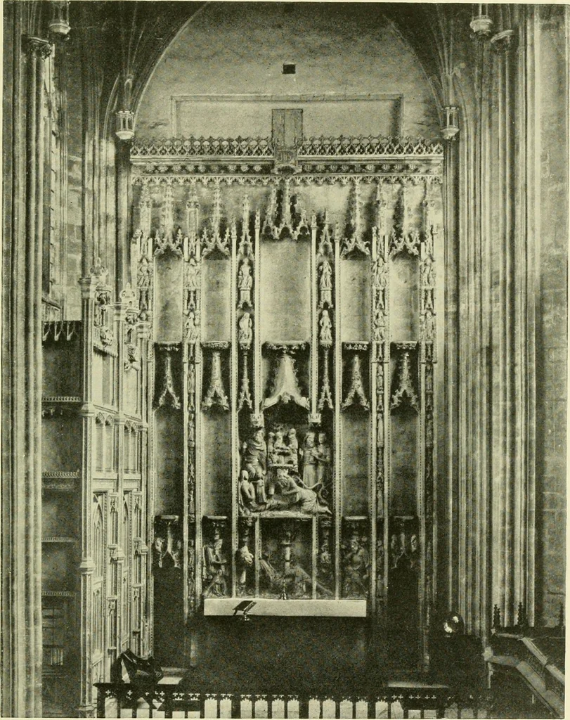 An illustration from Gothic architecture in France, England, and Italy, 1915, leaf 137