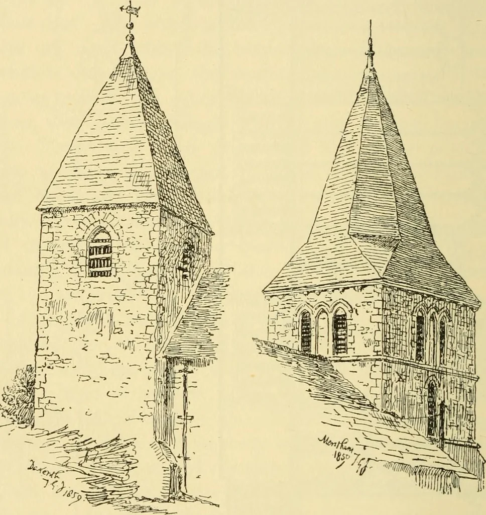 An illustration from Gothic architecture in France, England, and Italy, 1915, leaf 142