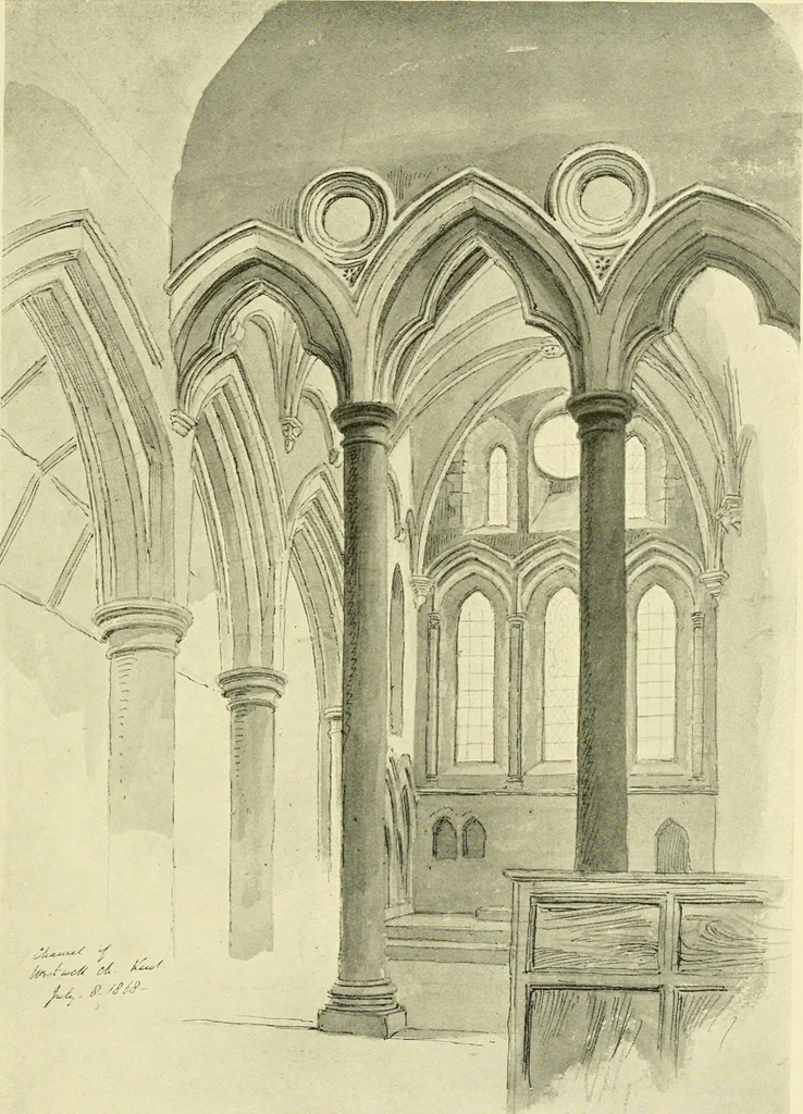 An illustration from Gothic architecture in France, England, and Italy, 1915, leaf 15