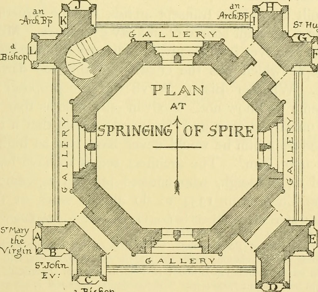An illustration from Gothic architecture in France, England, and Italy, 1915, leaf 153