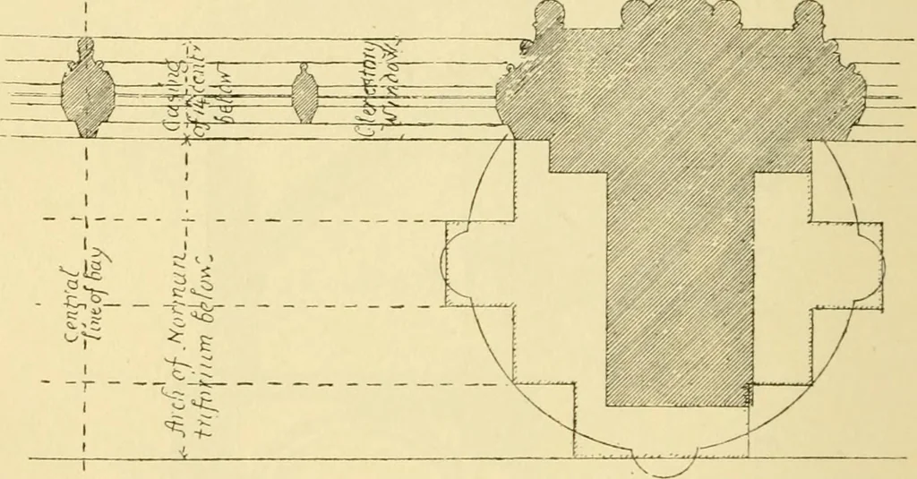 An illustration from Gothic architecture in France, England, and Italy, 1915, leaf 170