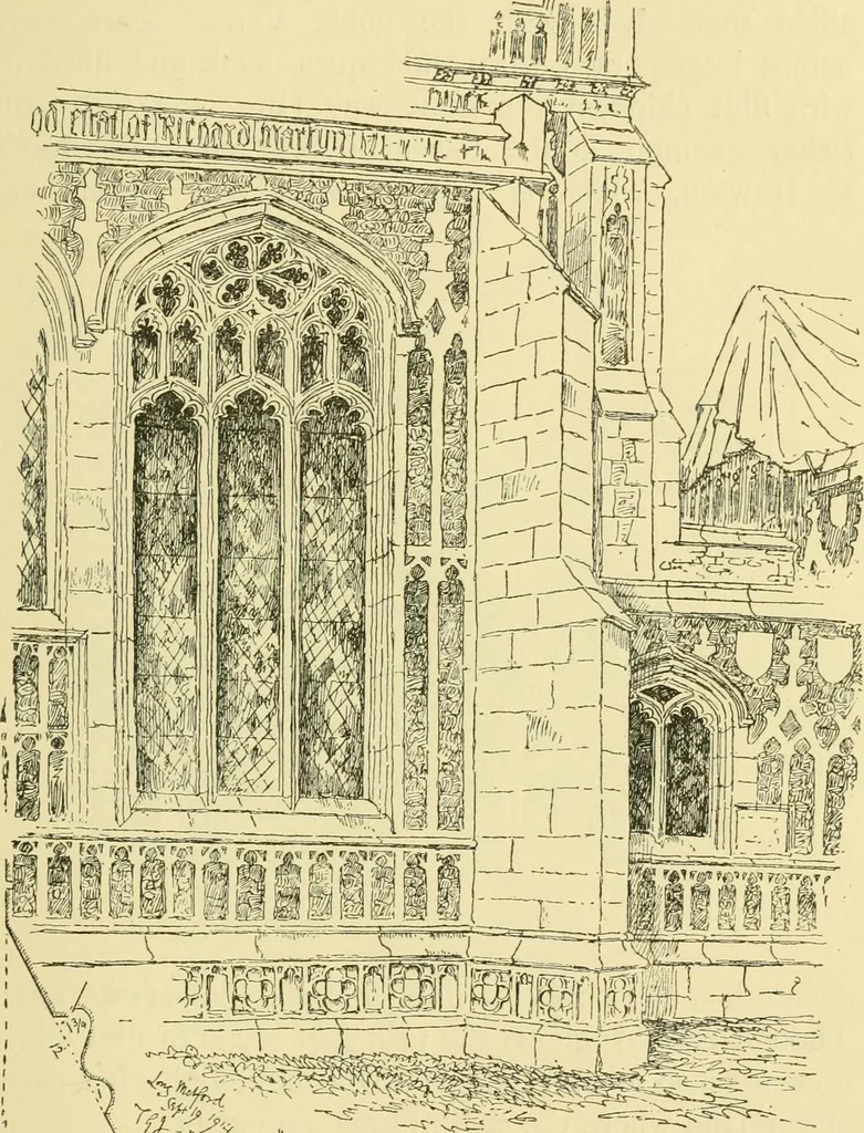 An illustration from Gothic architecture in France, England, and Italy, 1915, leaf 197