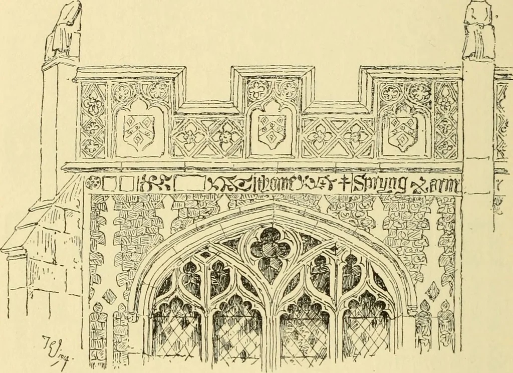 An illustration from Gothic architecture in France, England, and Italy, 1915, leaf 198