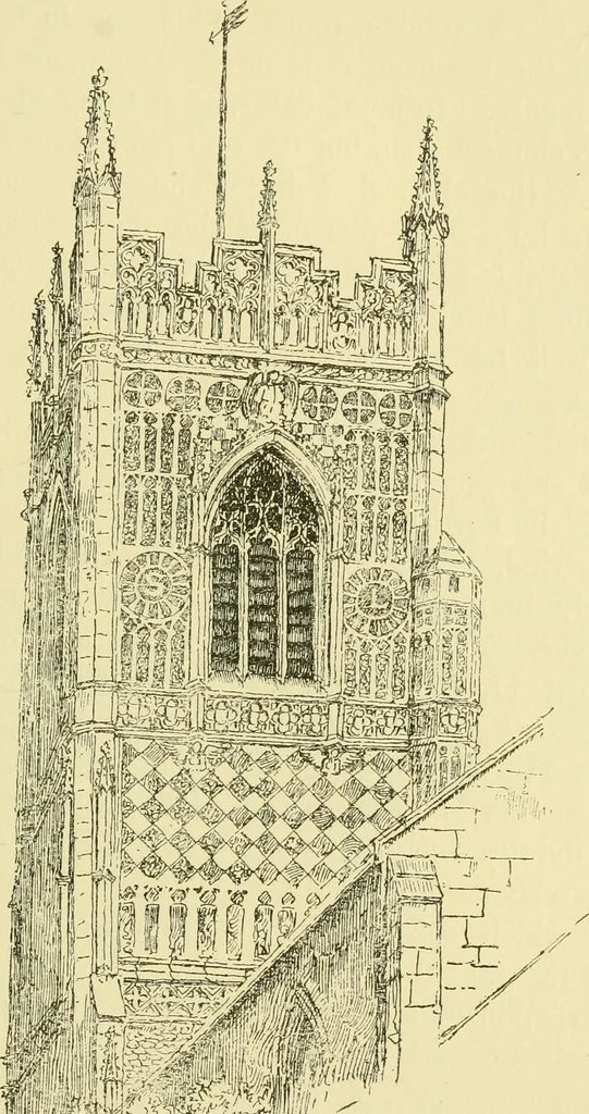 An illustration from Gothic architecture in France, England, and Italy, 1915, leaf 199