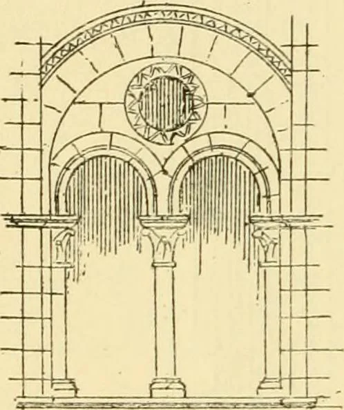 An illustration from Gothic architecture in France, England, and Italy, 1915, leaf 20