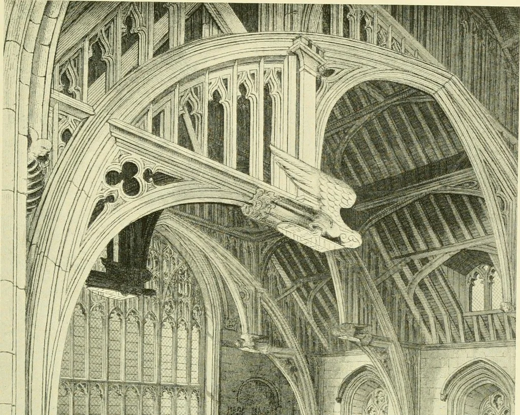 An illustration from Gothic architecture in France, England, and Italy, 1915, leaf 201