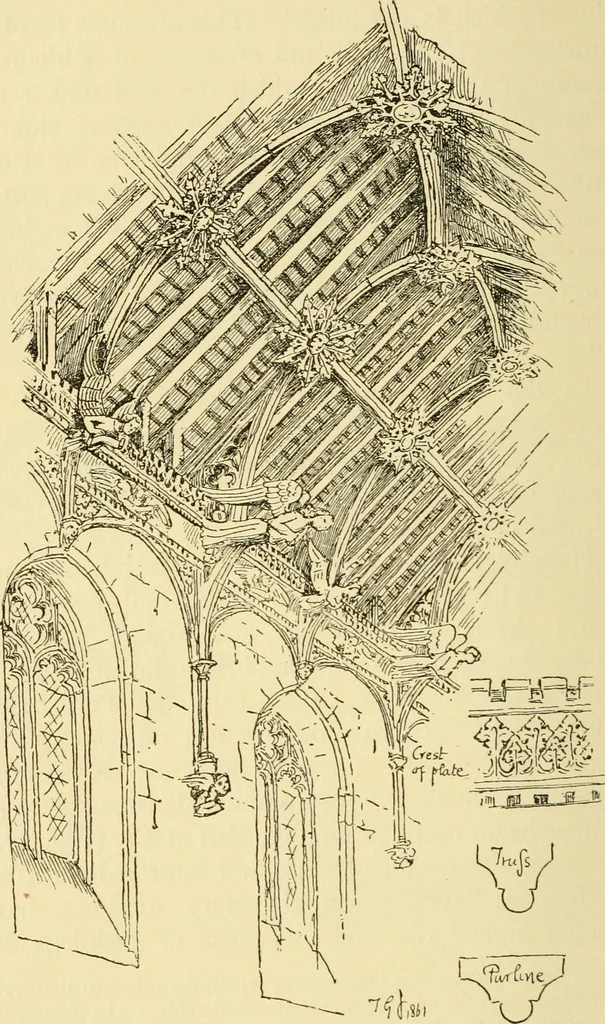 An illustration from Gothic architecture in France, England, and Italy, 1915, leaf 208