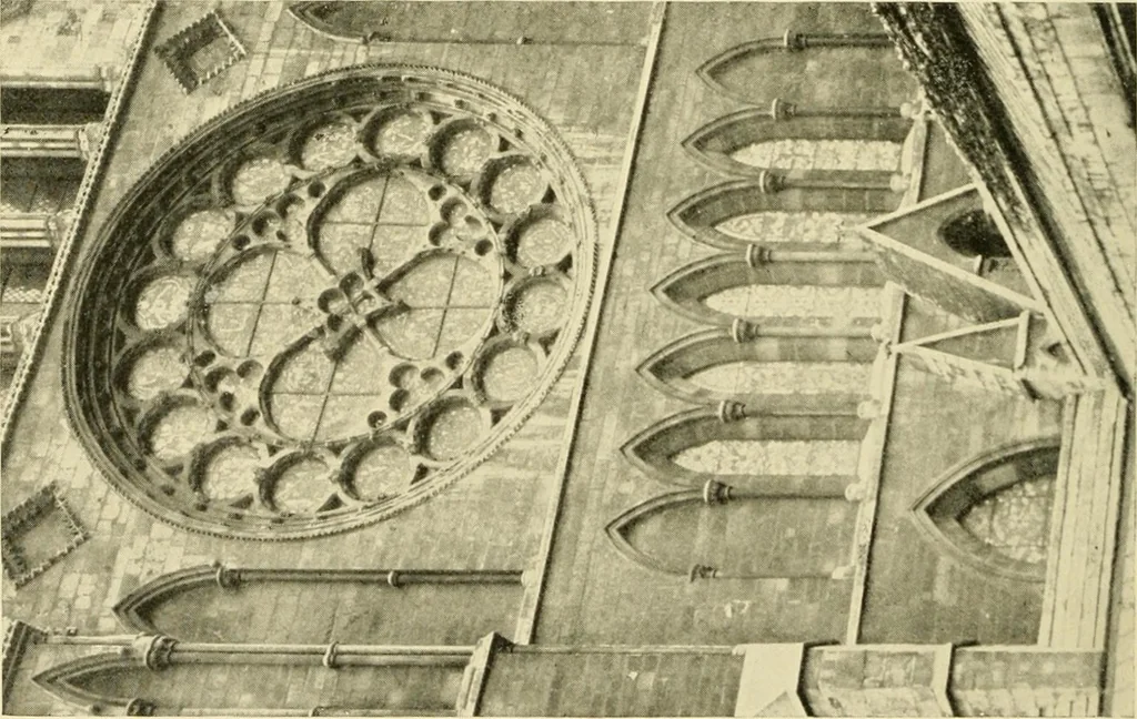 An illustration from Gothic architecture in France, England, and Italy, 1915, leaf 22