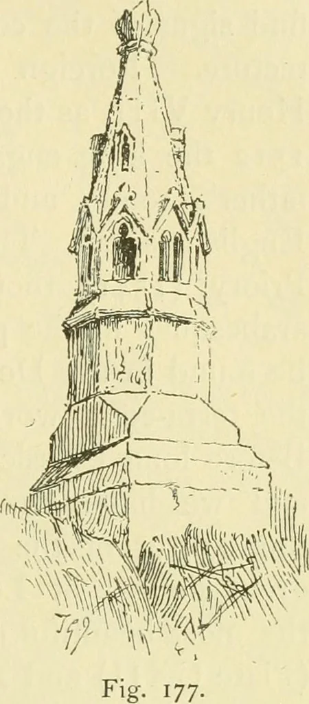 An illustration from Gothic architecture in France, England, and Italy, 1915, leaf 223