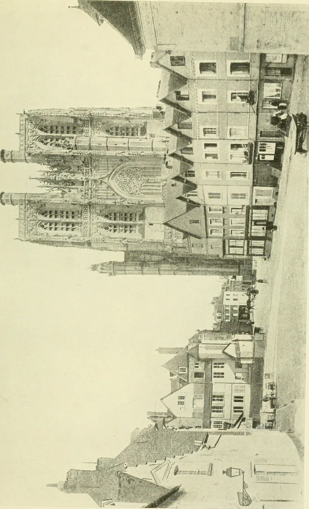 An illustration from Gothic architecture in France, England, and Italy, 1915, leaf 231