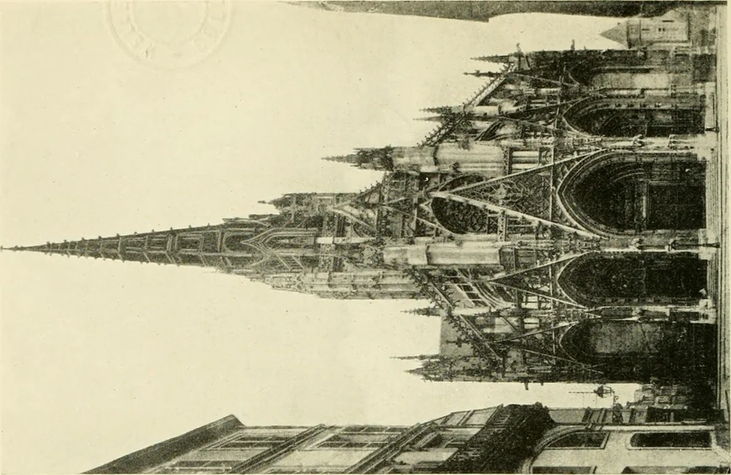 An illustration from Gothic architecture in France, England, and Italy, 1915, leaf 234