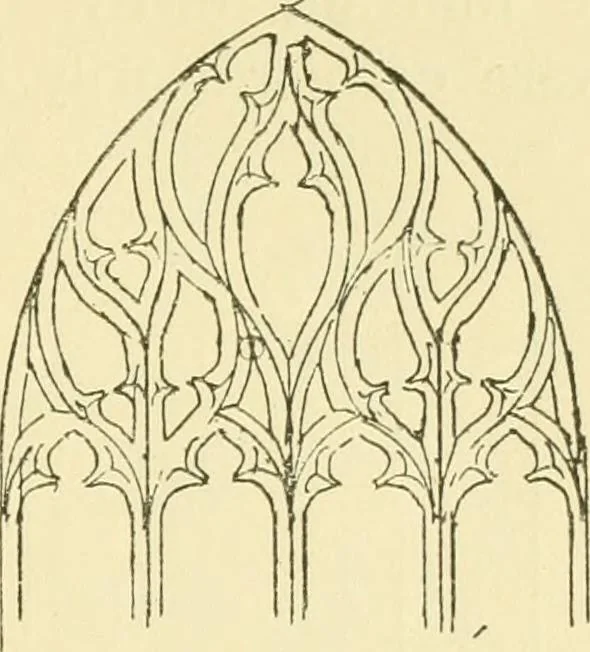 An illustration from Gothic architecture in France, England, and Italy, 1915, leaf 237