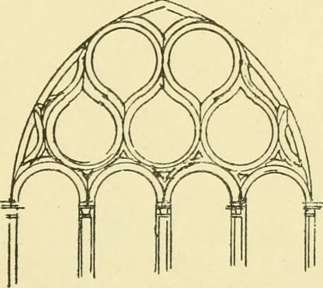 An illustration from Gothic architecture in France, England, and Italy, 1915, leaf 237