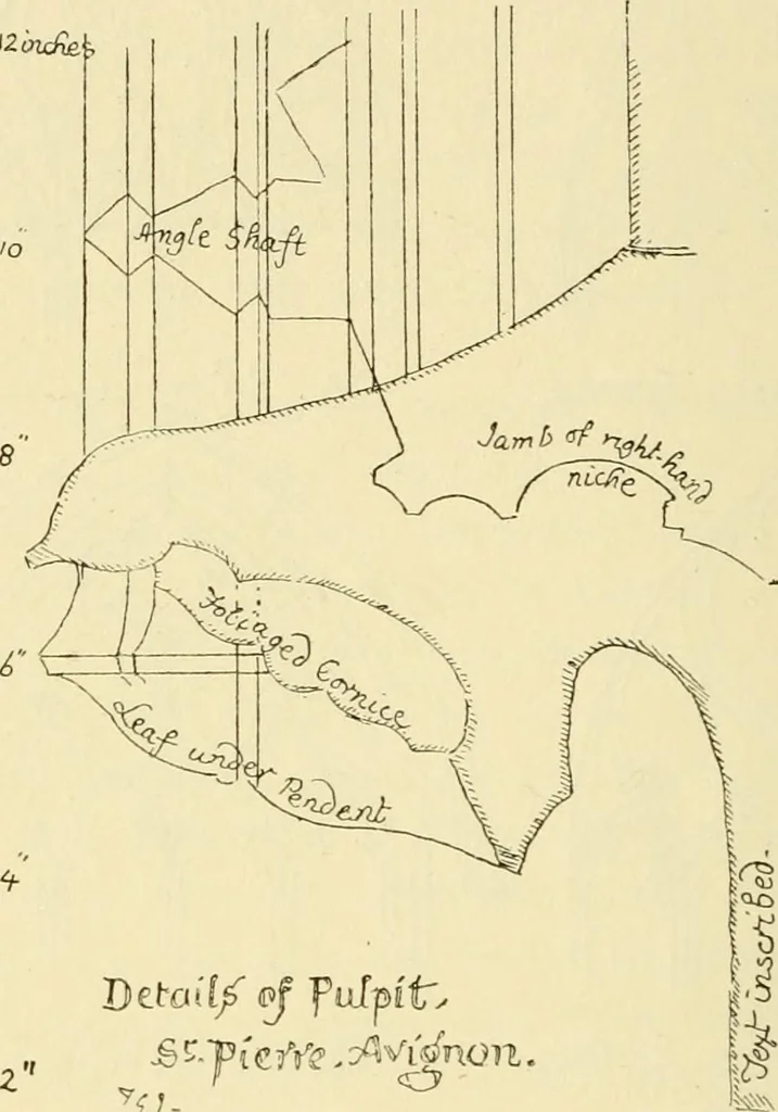 An illustration from Gothic architecture in France, England, and Italy, 1915, leaf 238