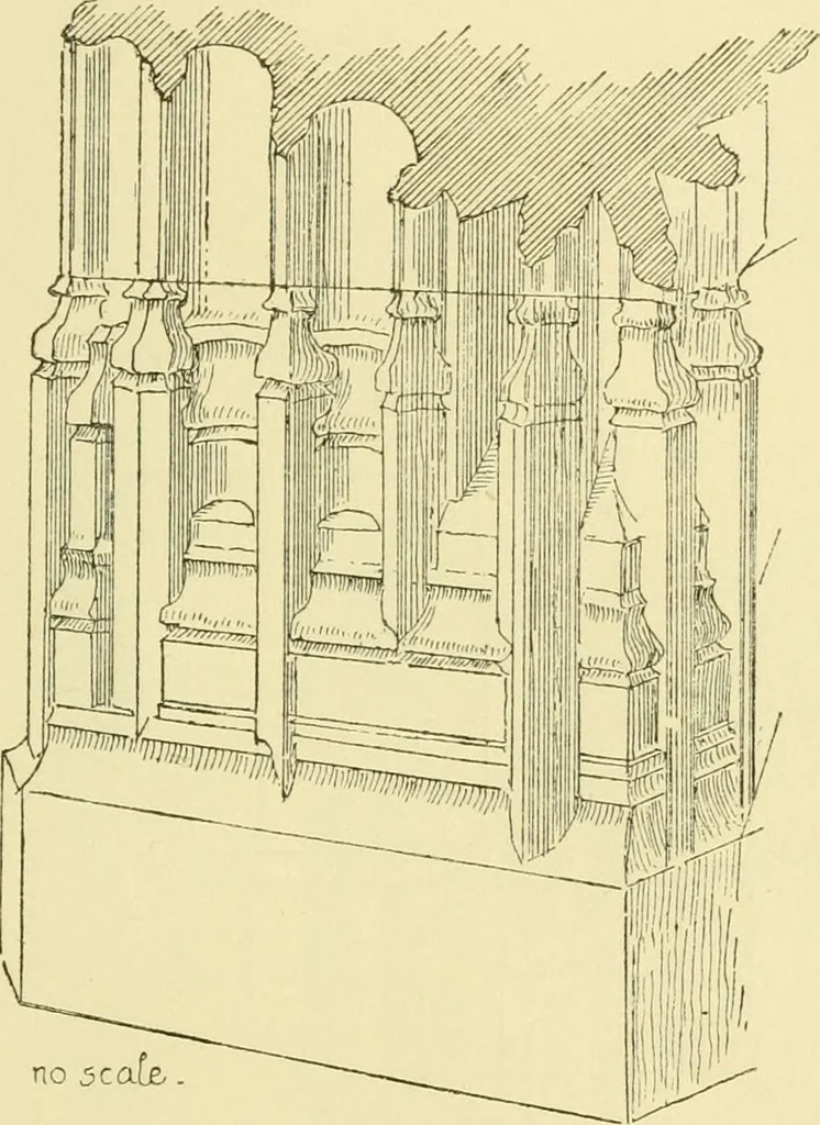 An illustration from Gothic architecture in France, England, and Italy, 1915, leaf 245