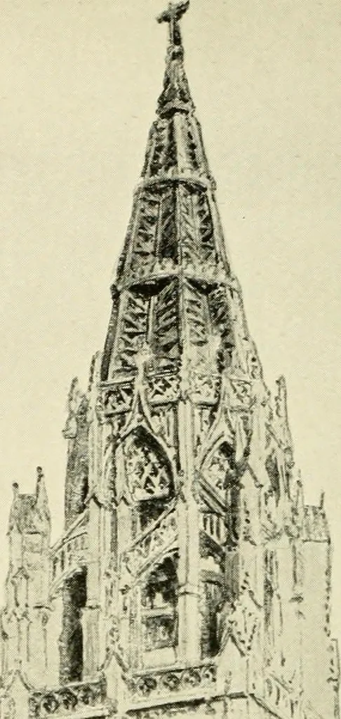 An illustration from Gothic architecture in France, England, and Italy, 1915, leaf 262