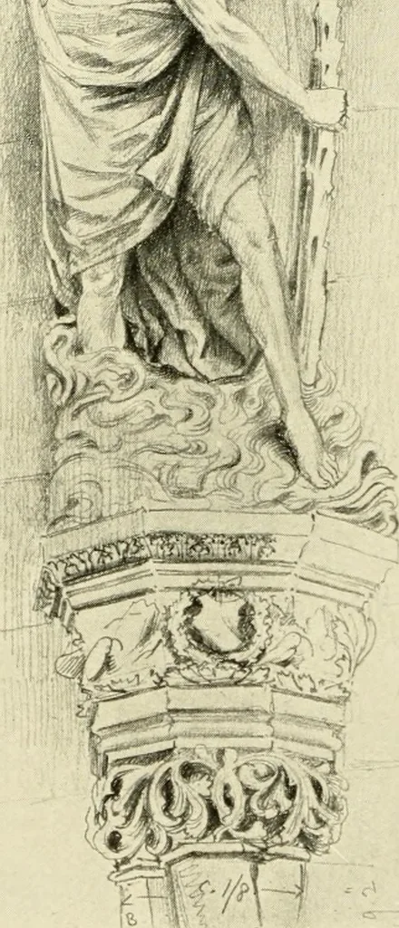 An illustration from Gothic architecture in France, England, and Italy, 1915, leaf 278