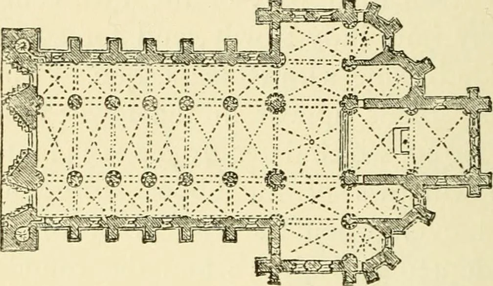 An illustration from Gothic architecture in France, England, and Italy, 1915, leaf 304