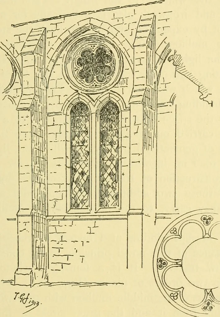 An illustration from Gothic architecture in France, England, and Italy, 1915, leaf 31