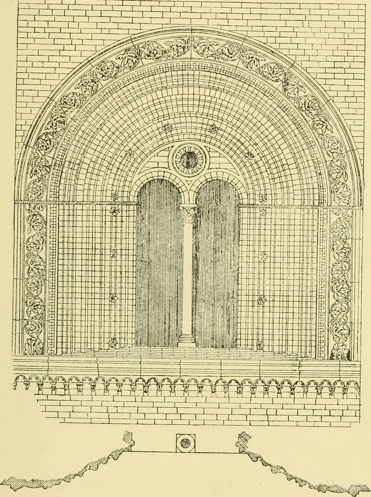 An illustration from Gothic architecture in France, England, and Italy, 1915, leaf 319