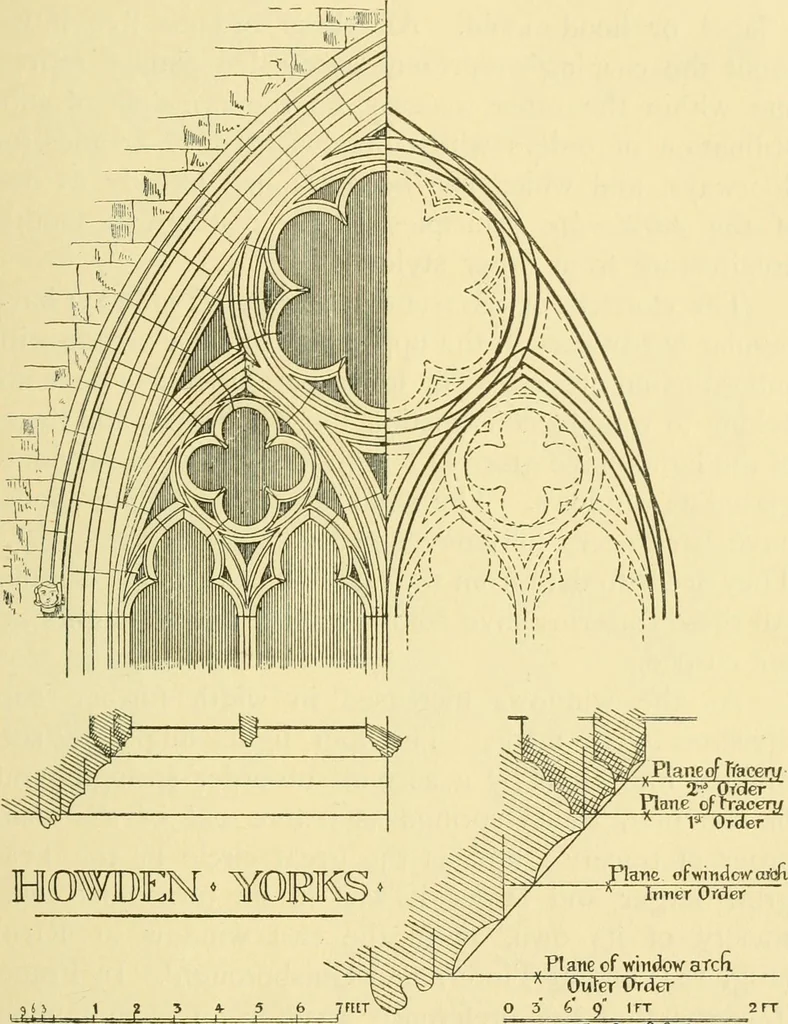 An illustration from Gothic architecture in France, England, and Italy, 1915, leaf 33