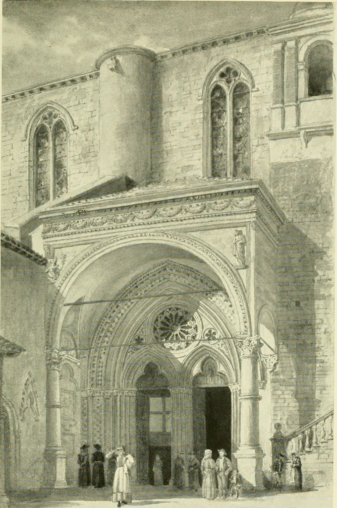 An illustration from Gothic architecture in France, England, and Italy, 1915, leaf 331