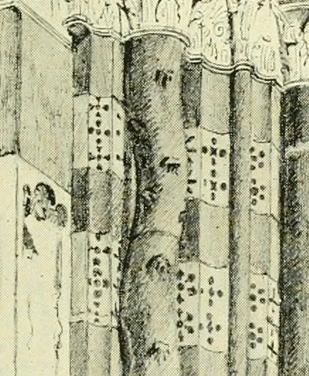 An illustration from Gothic architecture in France, England, and Italy, 1915, leaf 335