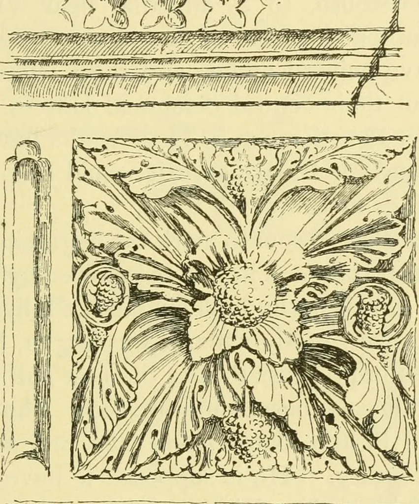 An illustration from Gothic architecture in France, England, and Italy, 1915, leaf 337