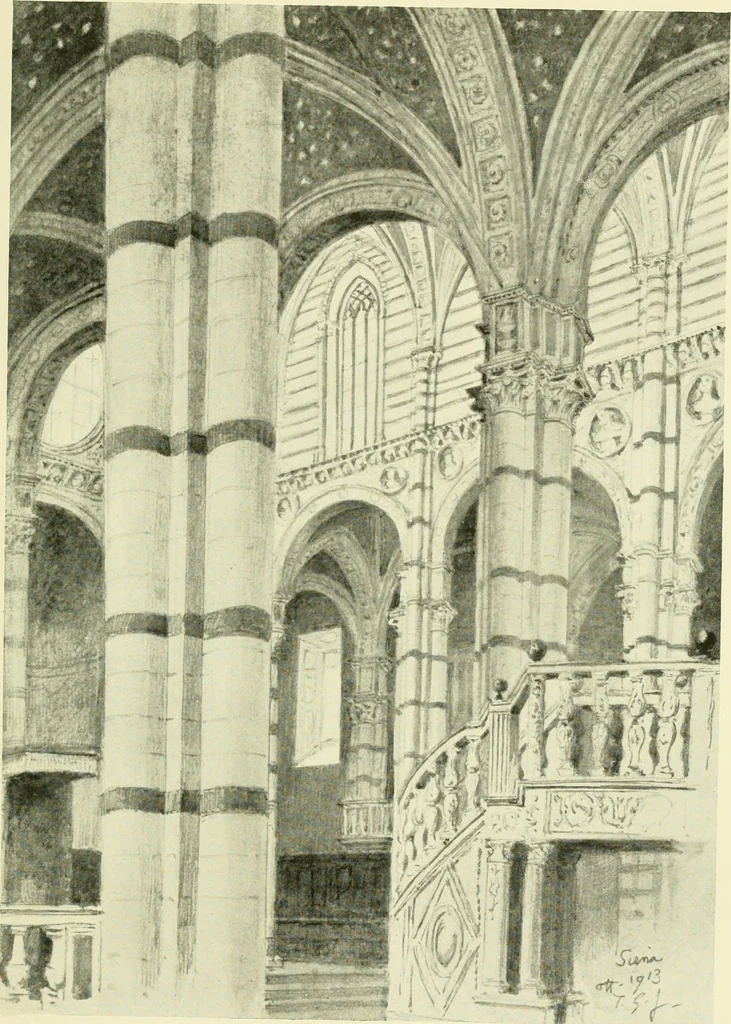 An illustration from Gothic architecture in France, England, and Italy, 1915, leaf 341