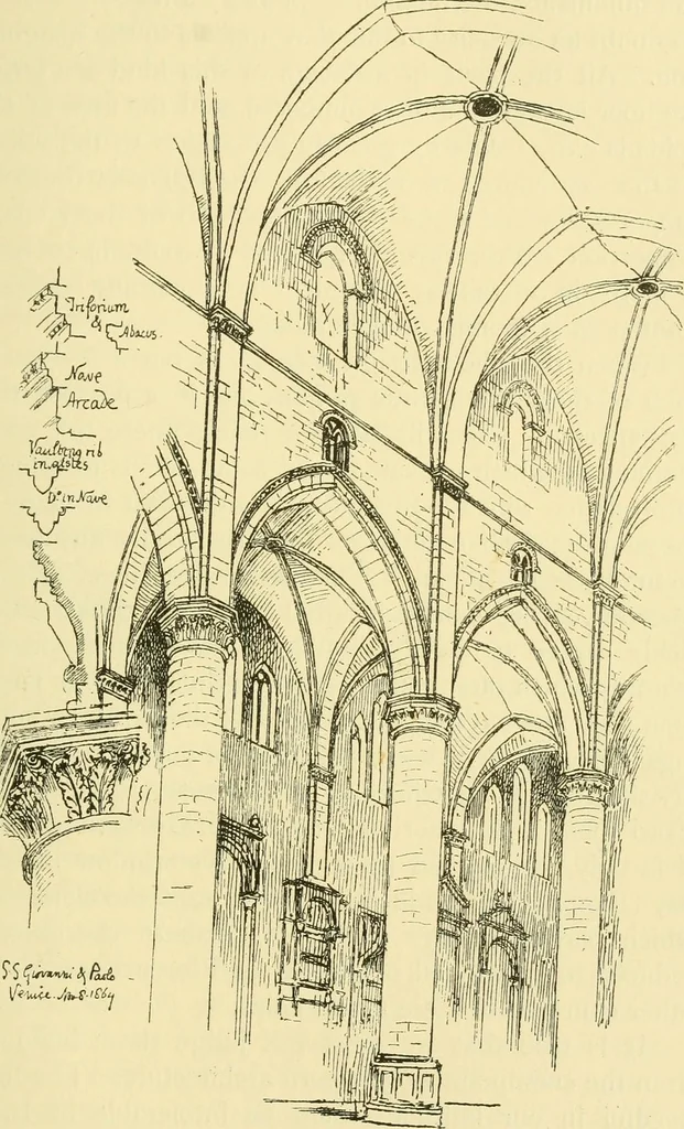 An illustration from Gothic architecture in France, England, and Italy, 1915, leaf 381