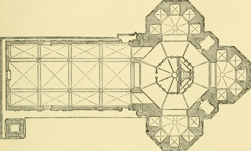An illustration from Gothic architecture in France, England, and Italy, 1915, leaf 385