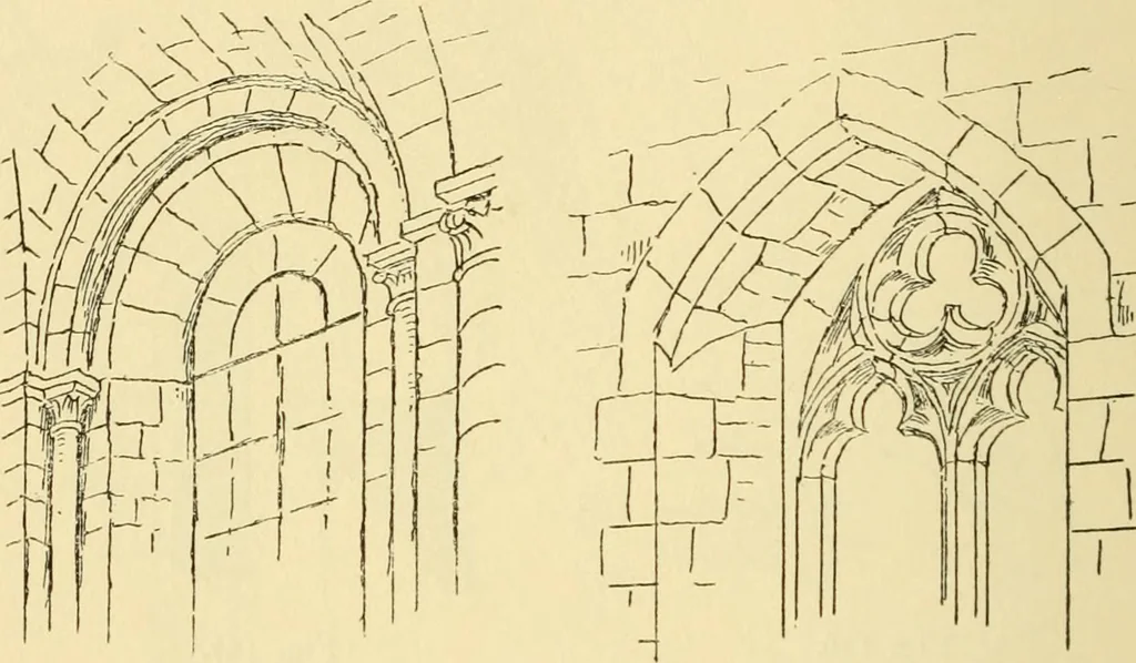 An illustration from Gothic architecture in France, England, and Italy, 1915, leaf 40