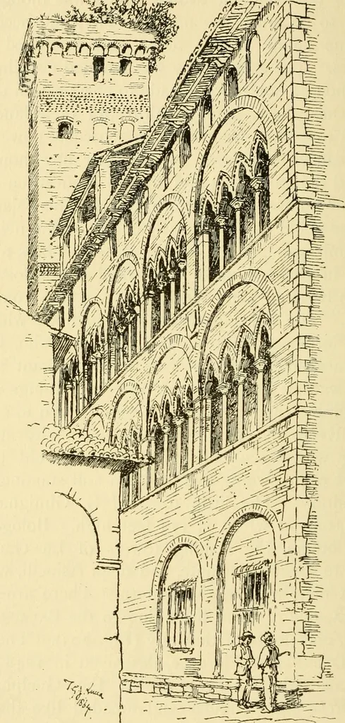 An illustration from Gothic architecture in France, England, and Italy, 1915, leaf 400