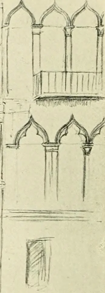 An illustration from Gothic architecture in France, England, and Italy, 1915, leaf 410