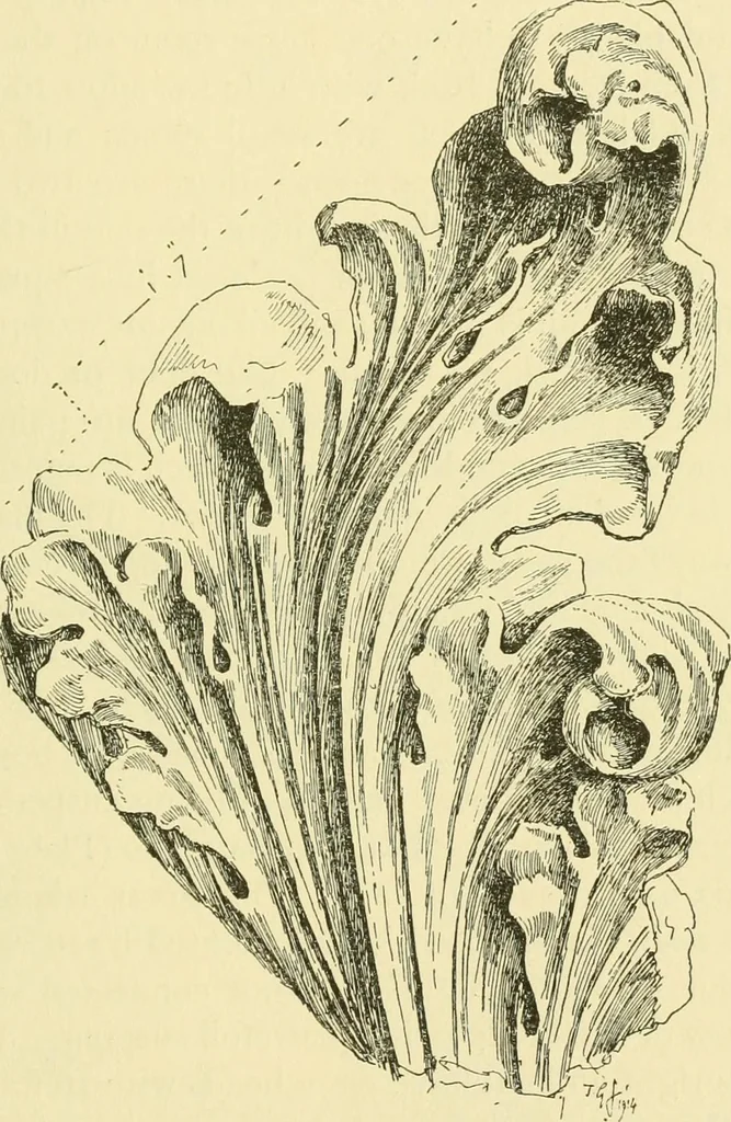 An illustration from Gothic architecture in France, England, and Italy, 1915, leaf 423