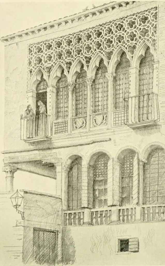 An illustration from Gothic architecture in France, England, and Italy, 1915, leaf 428