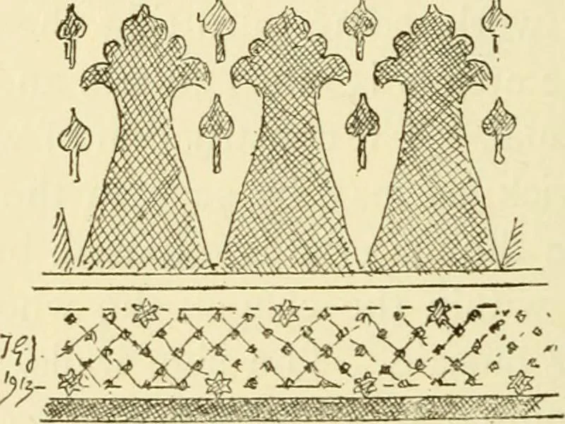 An illustration from Gothic architecture in France, England, and Italy, 1915, leaf 450